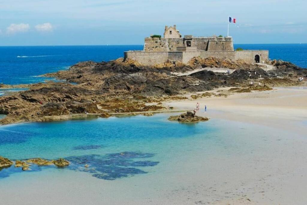 Le Plongeoir De Bon-Secours Appartement Saint-Malo Buitenkant foto