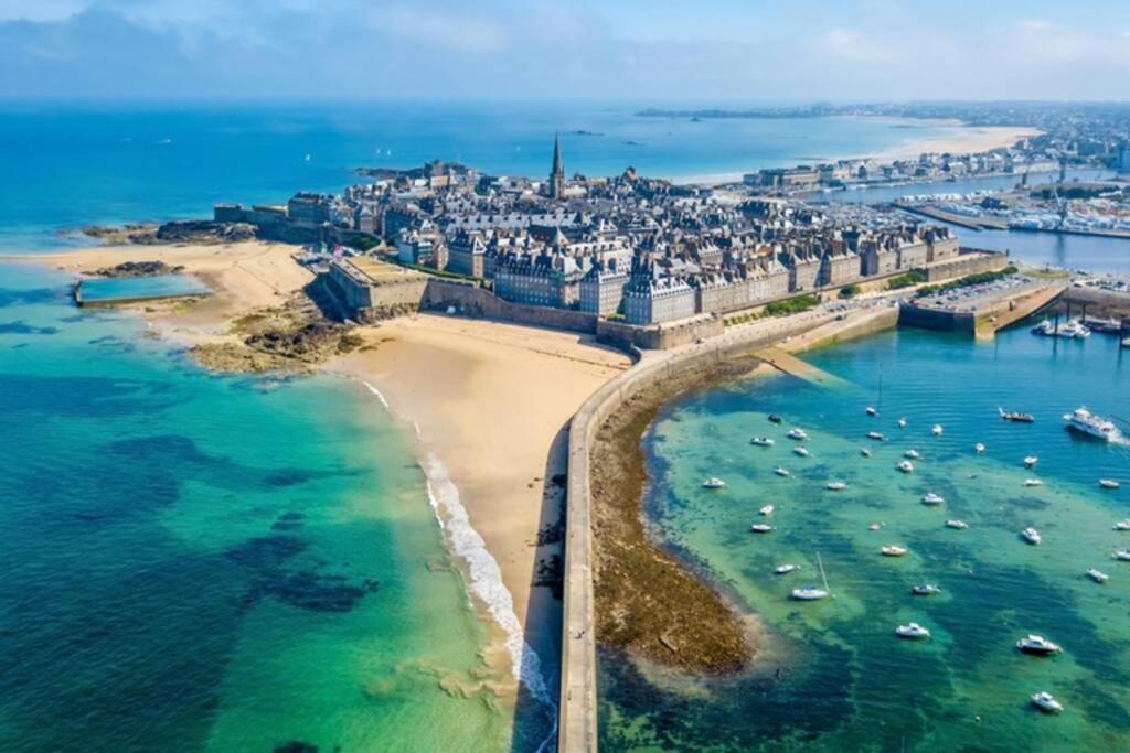 Le Plongeoir De Bon-Secours Appartement Saint-Malo Buitenkant foto